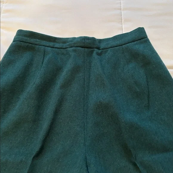 Dark Green Wool pants - Picture 9 of 10